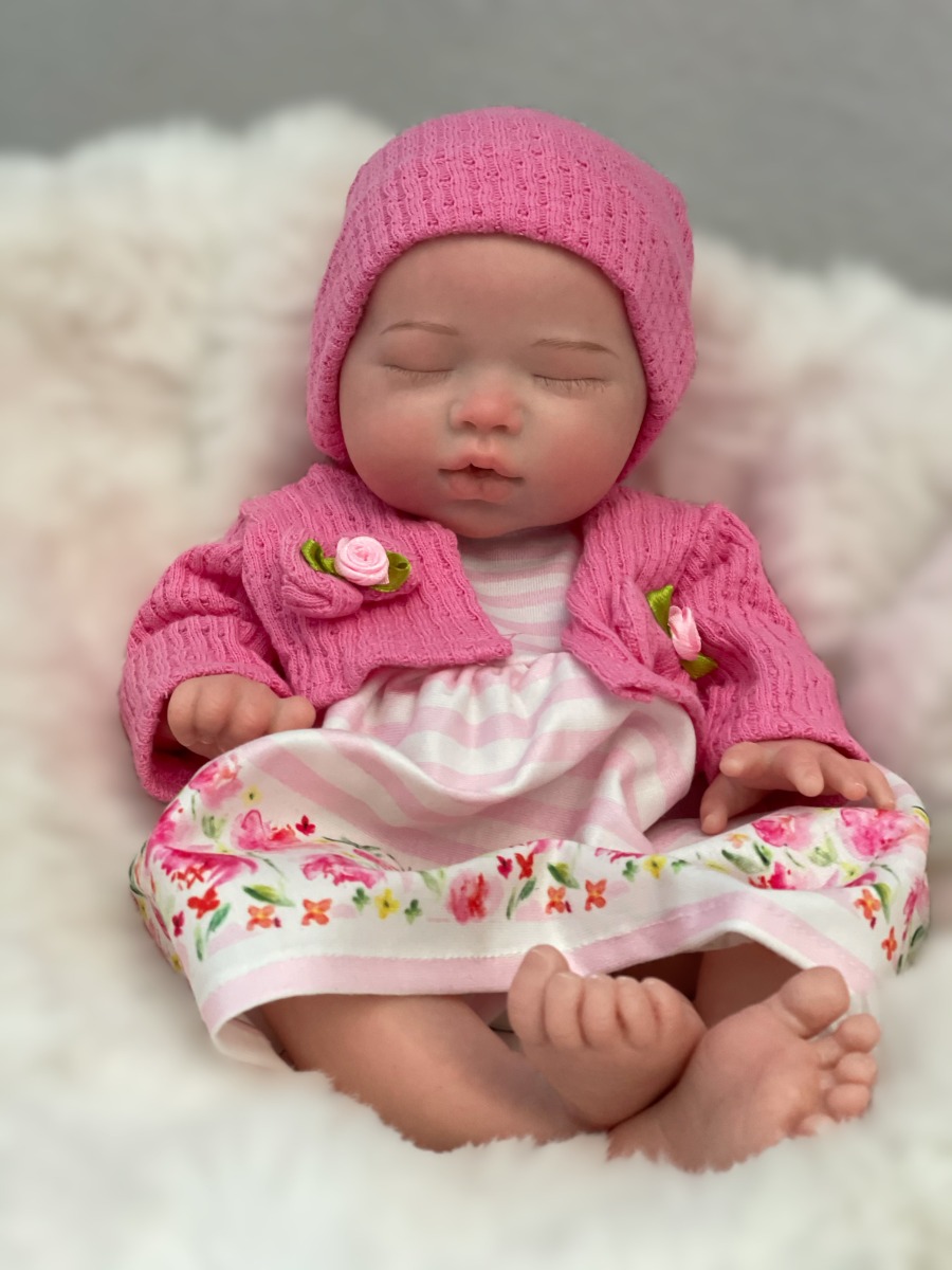13.7 Inch 35 cm Full Body Soft - огляд і ціна Reborn Baby Doll Silicone Realistic