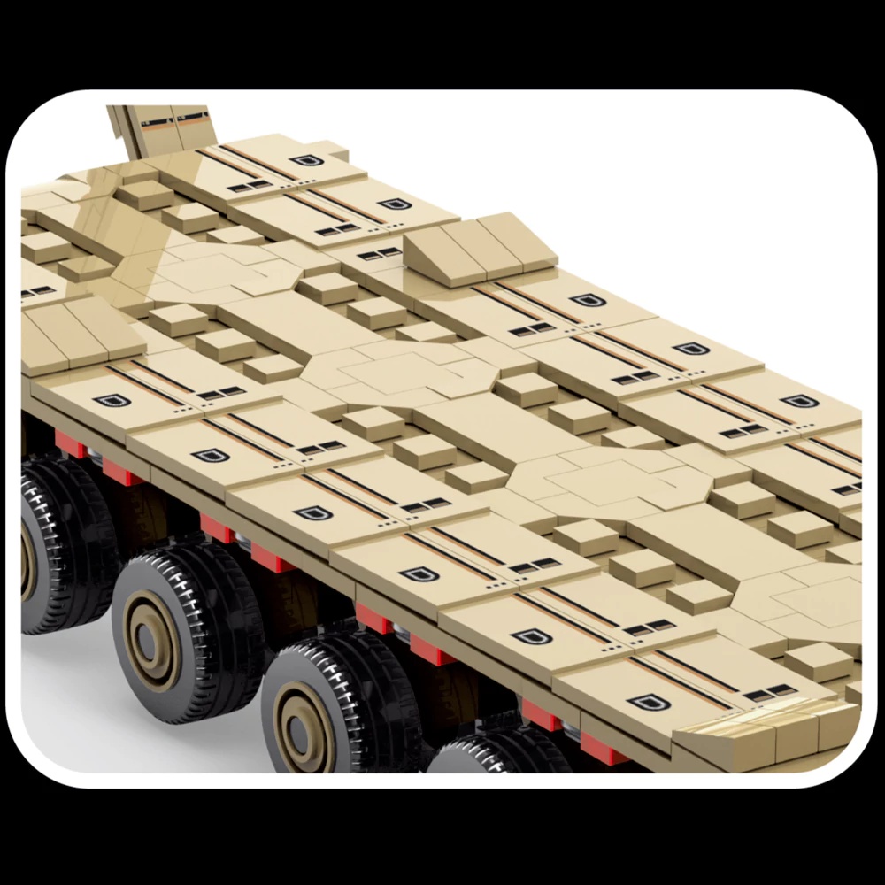 Military WW2 M1070 Armored Veh - огляд і ціна Lego Compatible Military Tank