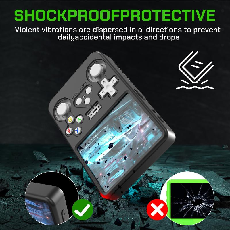 [SU]Silicone Protective Case F - огляд і ціна Retro Handheld Game Console R36S