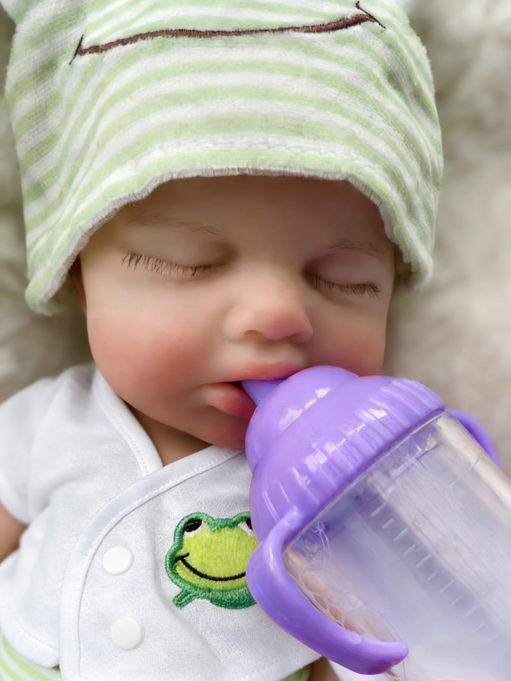 OtardDolls Loulou Can Open mou - огляд і ціна Reborn Baby Doll Silicone Realistic