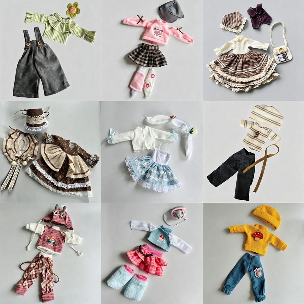 30cm Fit Doll Clothes Set Loli - огляд і ціна Bjd Doll 1 6 Full Set With Clothes