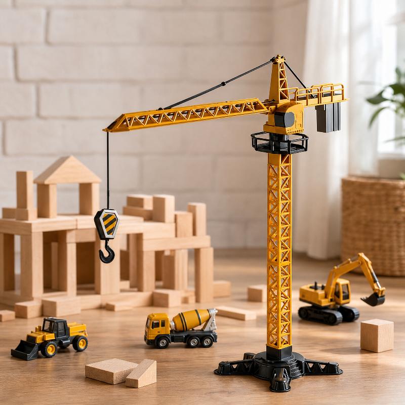 Tower Crane Toy Simulated Cons - огляд і ціна Educational Toys