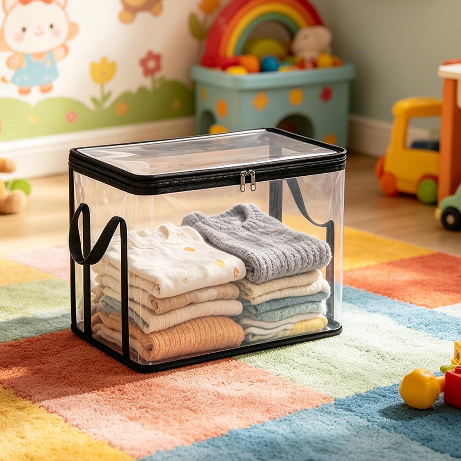 Toy Storage Bag Transparent Or - огляд і ціна Building Blocks