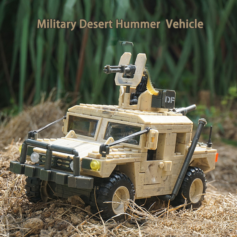 MOC Military Hummer Building B - огляд і ціна Lego Compatible Military Tank