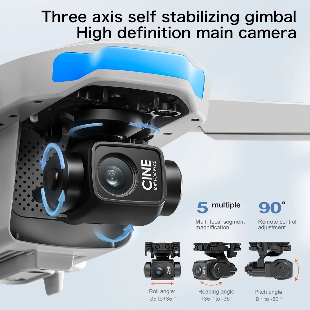 Original S-X1 GPS Drone 8K HD  - огляд і ціна Fpv Brushless Rc Drone 4K