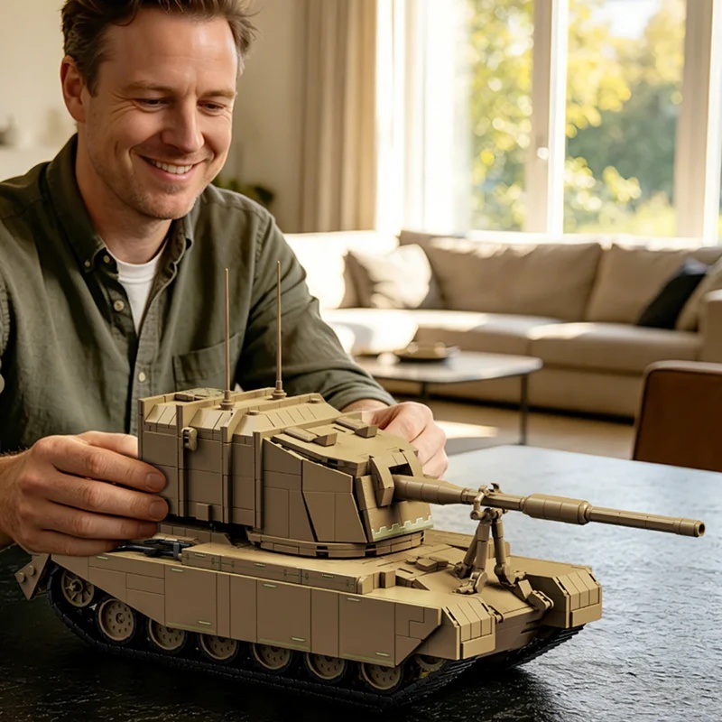 2080pcs British FV4005 Heavy A - огляд і ціна Lego Compatible Military Tank