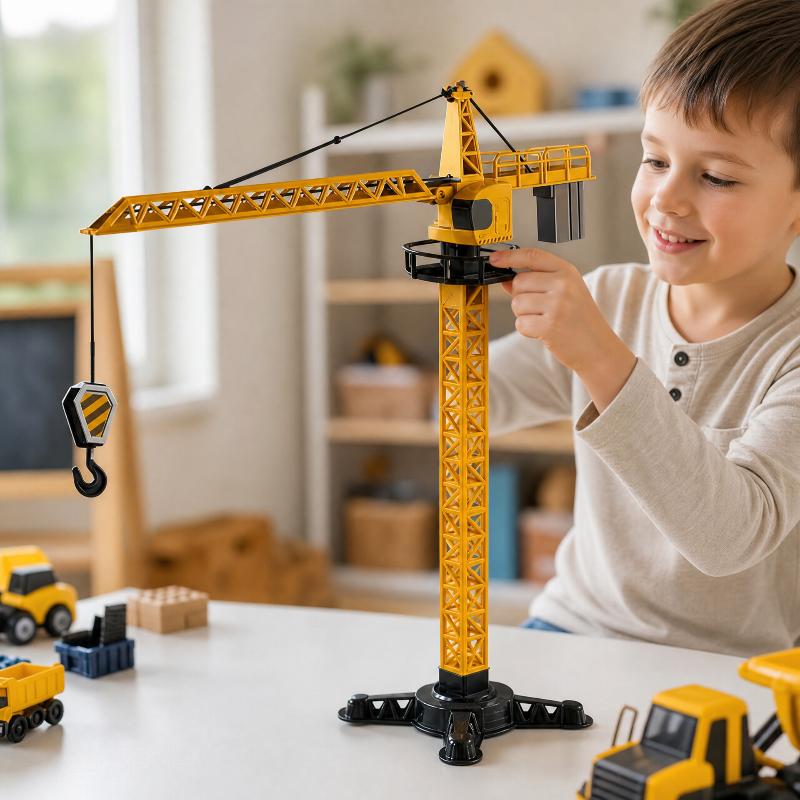 Tower Crane Toy Simulated Cons - огляд і ціна Educational Toys