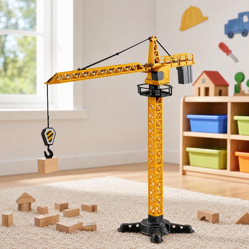 Tower Crane Toy Simulated Cons - огляд і ціна Educational Toys